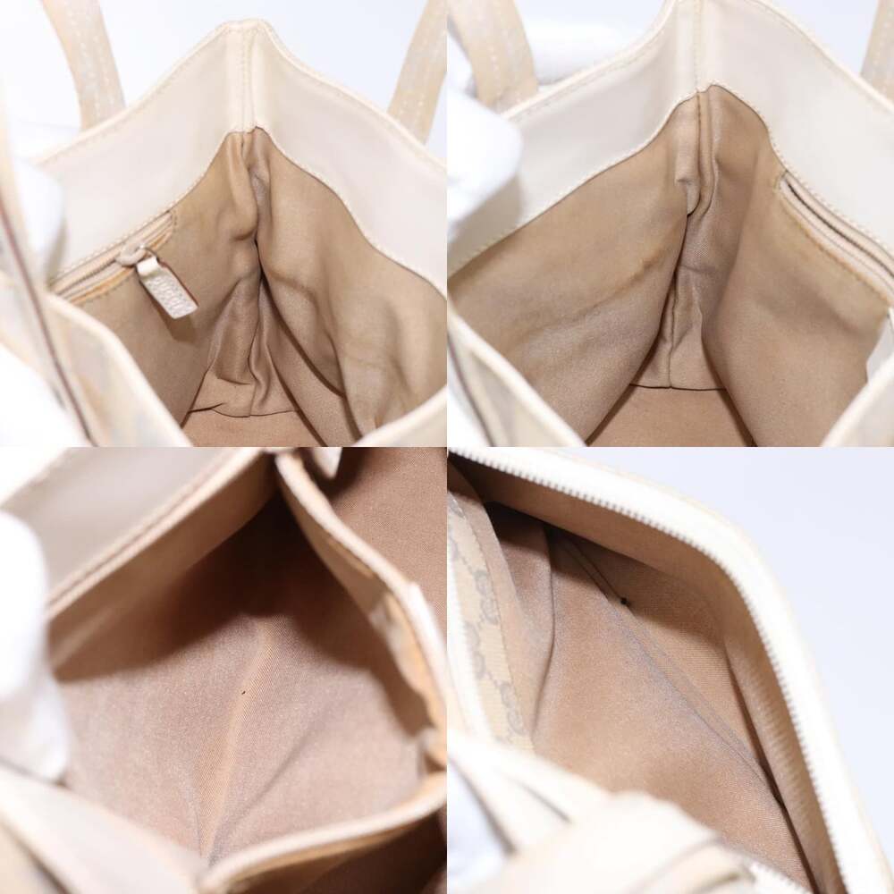 GUCCI GG Canvas Hand Bag Beige 002 002 - Picture 12 of 13
